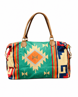 ILTEX Apparel Aztec Green Weekender Bag