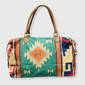 ILTEX Apparel Aztec Green Weekender Bag