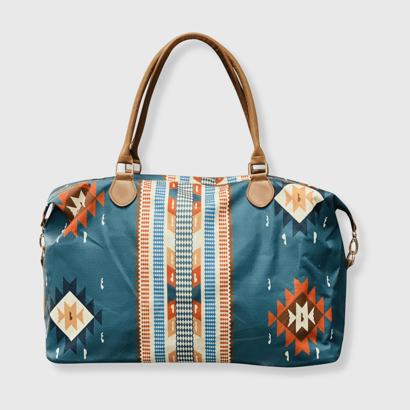 ILTEX Apparel Aztec Navy Weekender Bag