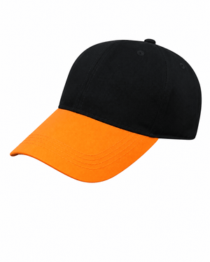 ILTEX Apparel Baseball Cap Navy Orange