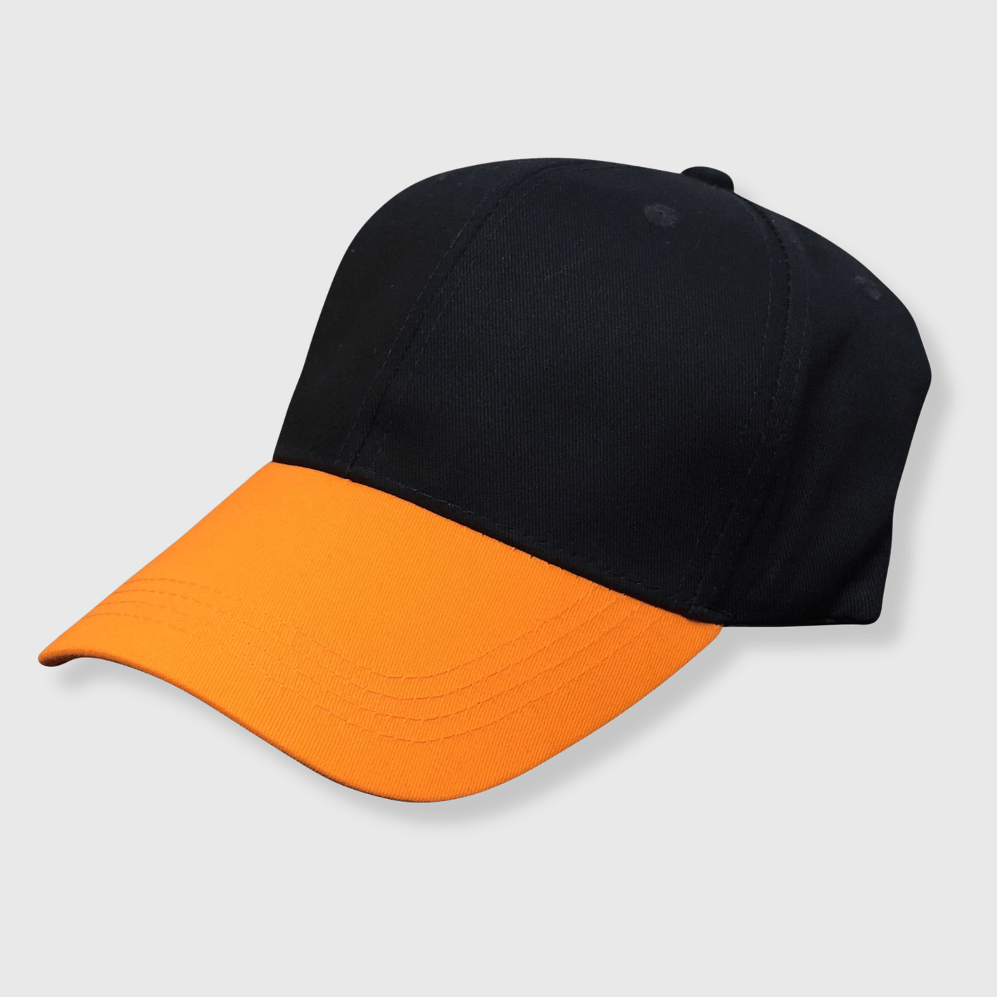 ILTEX Apparel Baseball Cap Navy Orange