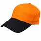 ILTEX Apparel Baseball Cap Orange Navy