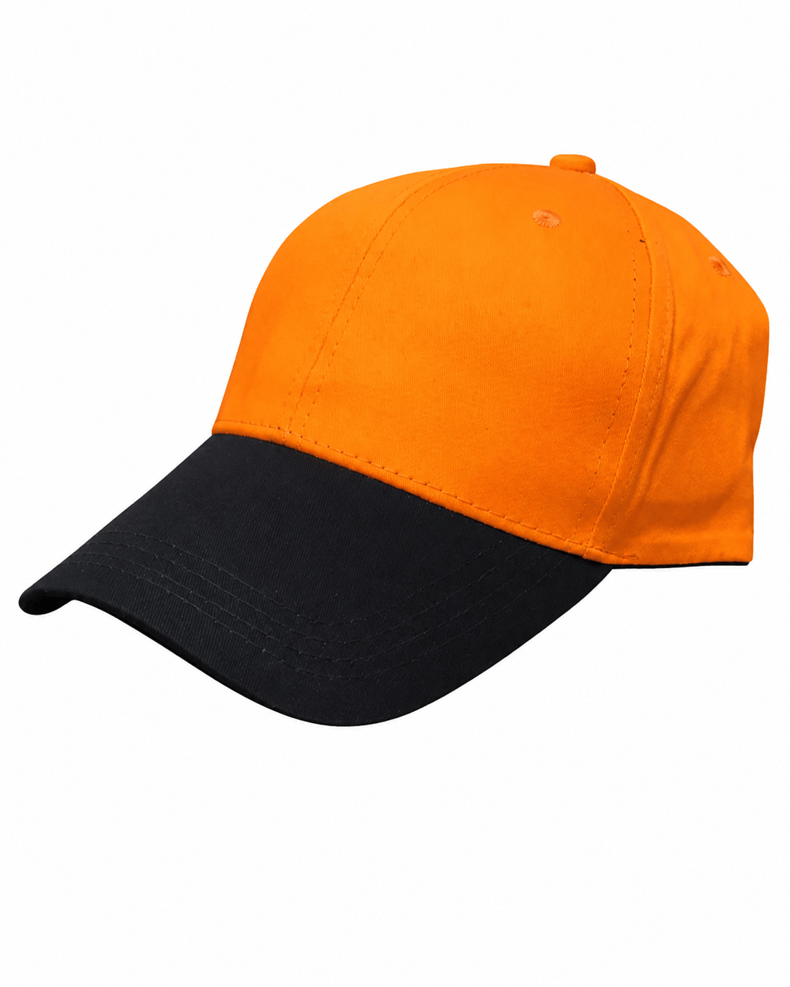 ILTEX Apparel Baseball Cap Orange Navy