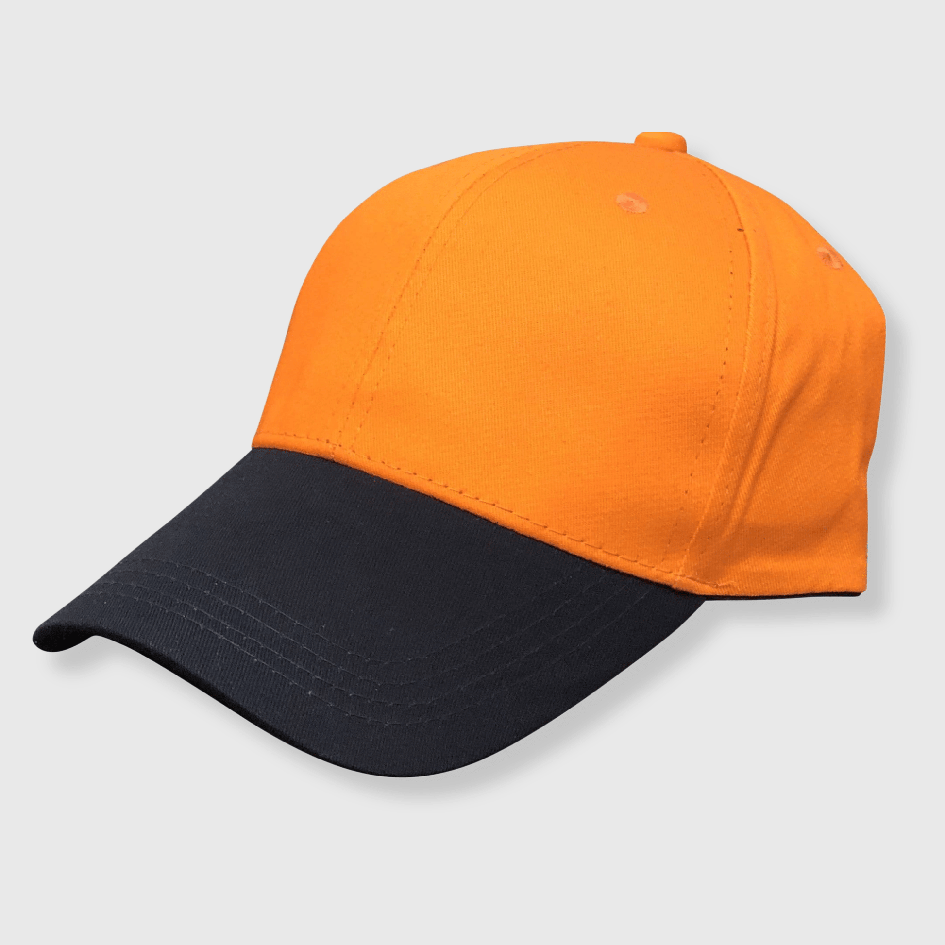 ILTEX Apparel Baseball Cap Orange Navy