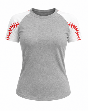 ILTEX Apparel Baseball Short Sleeve Raglan Tee