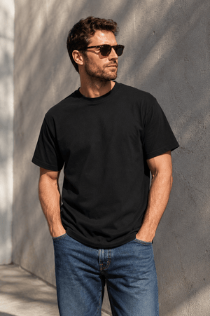 ILTEX Apparel Black / Small Heavy 6.0oz Tee | M1200