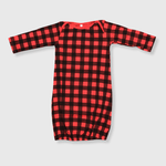 ILTEX Apparel Buffalo Plaid Toddler Gown
