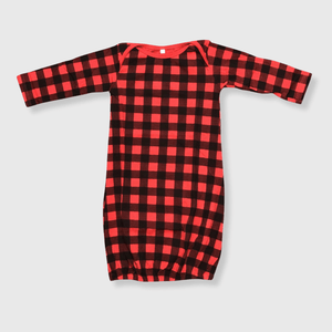 ILTEX Apparel Buffalo Plaid Toddler Gown