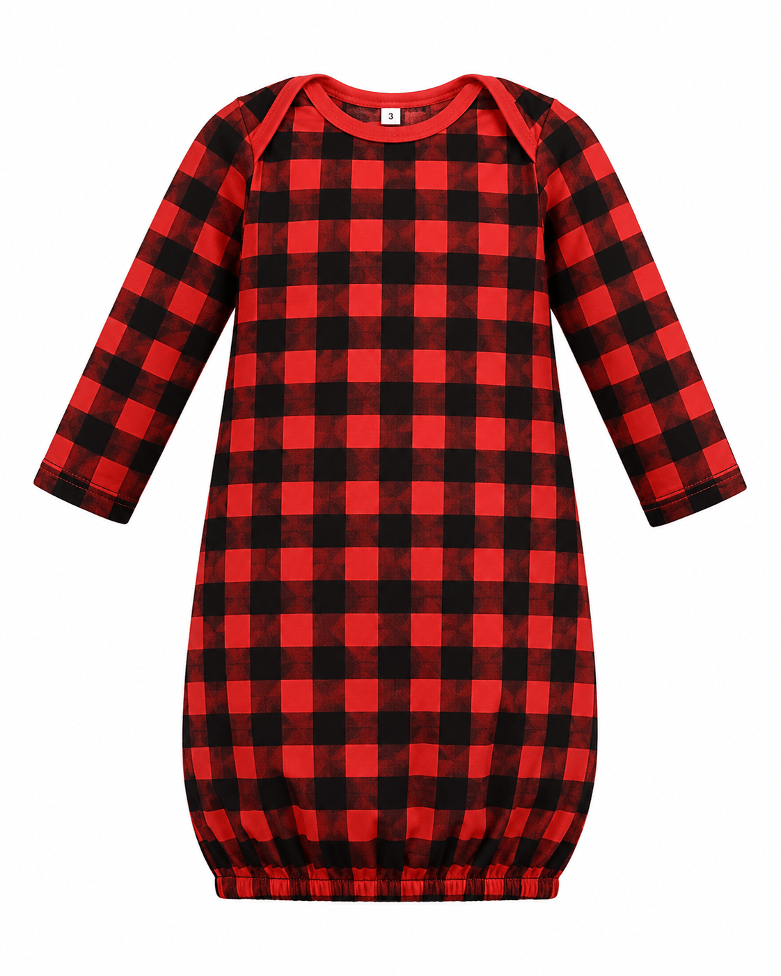 ILTEX Apparel Buffalo Plaid Toddler Gown