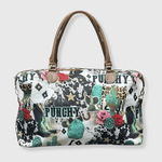 ILTEX Apparel Cactus Cow 'Punchy' Weekender Bag