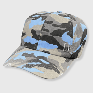 ILTEX Apparel Camo Light Blue Cap