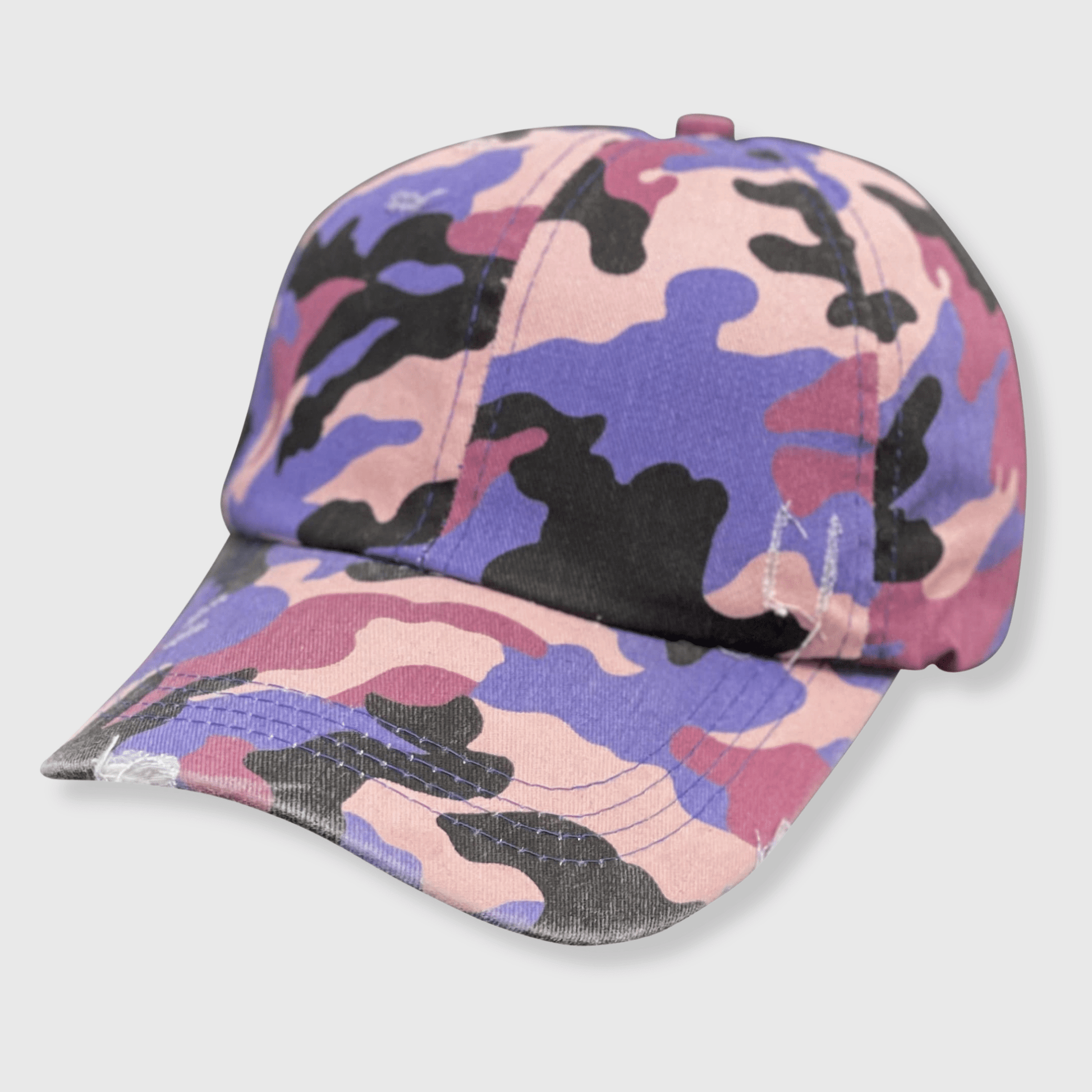 ILTEX Apparel Camo Purple Cap