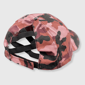 ILTEX Apparel Camo Red Cap