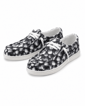 ILTEX Apparel Canvas Baseball Black Shoes