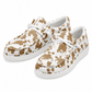 ILTEX Apparel Canvas Cow Brown Shoes