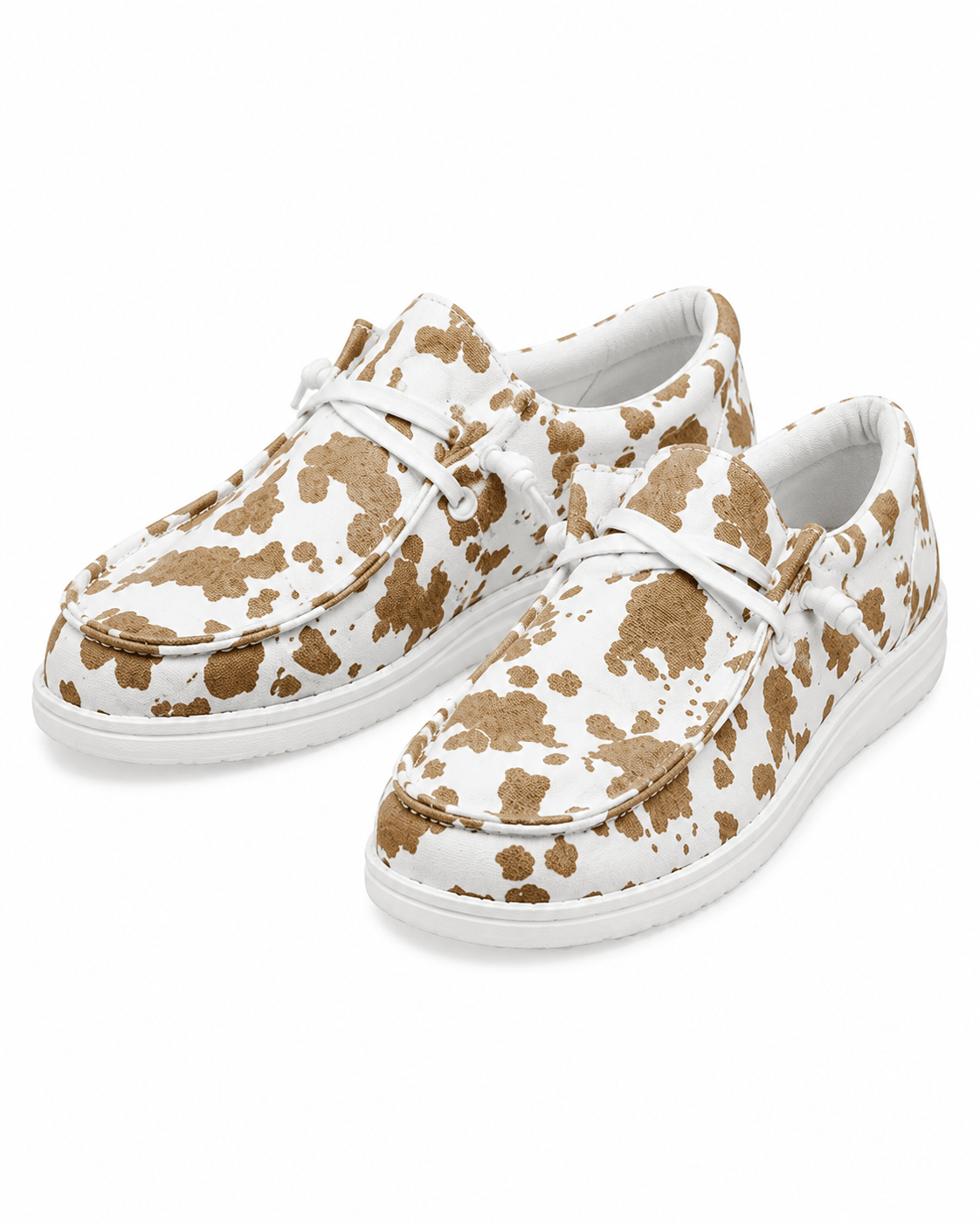 ILTEX Apparel Canvas Cow Brown Shoes