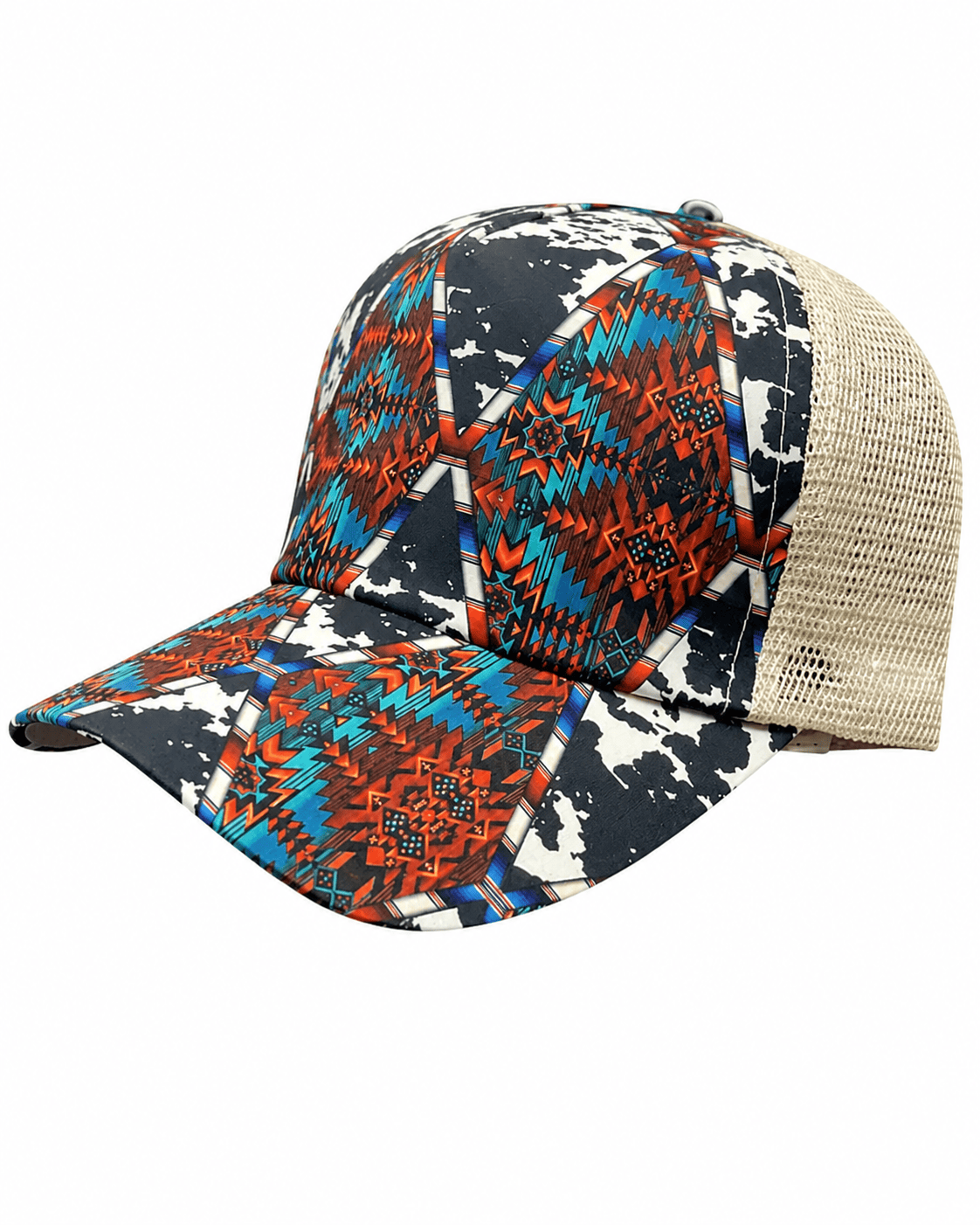 ILTEX Apparel Caps Aztec Cow Cap