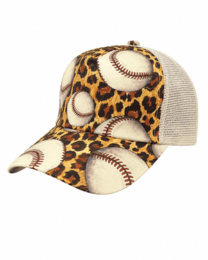 ILTEX Apparel Caps Baseball Cheetah Cap