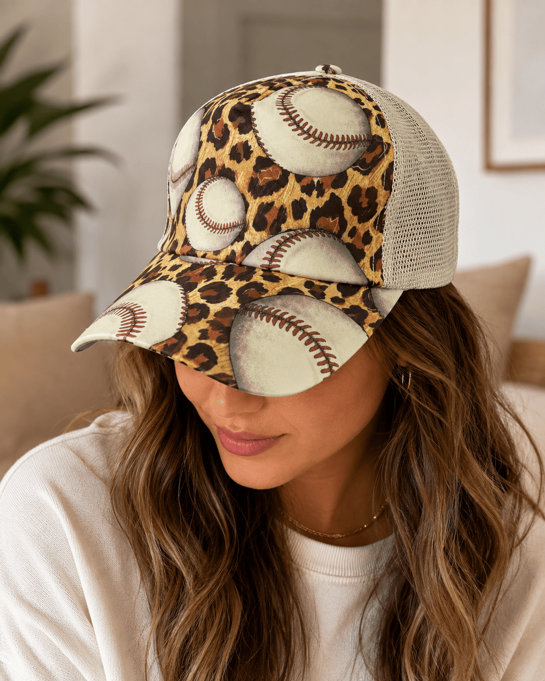 ILTEX Apparel Caps Baseball Cheetah Cap
