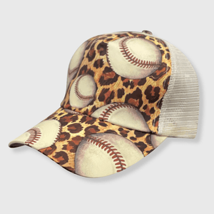 ILTEX Apparel Caps Baseball Cheetah Cap