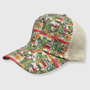 ILTEX Apparel Caps Cactus Serape Sunflower Cap