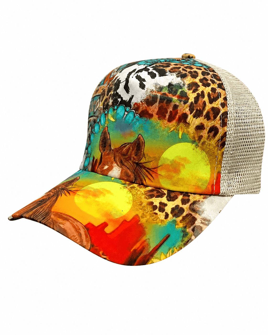 ILTEX Apparel Caps Rodeo Cheetah Cap