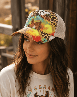 ILTEX Apparel Caps Rodeo Cheetah Cap