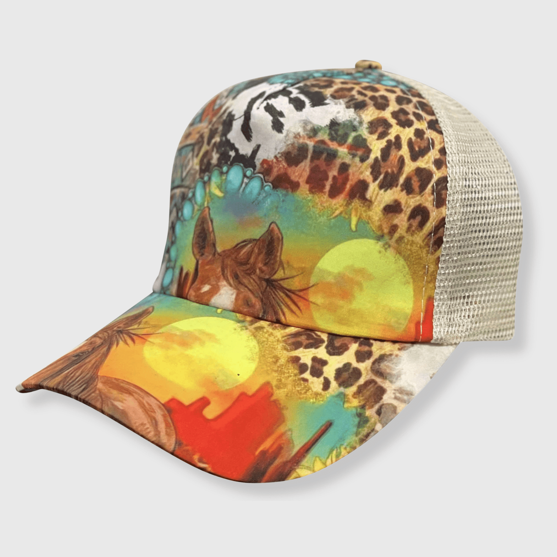 ILTEX Apparel Caps Rodeo Cheetah Cap