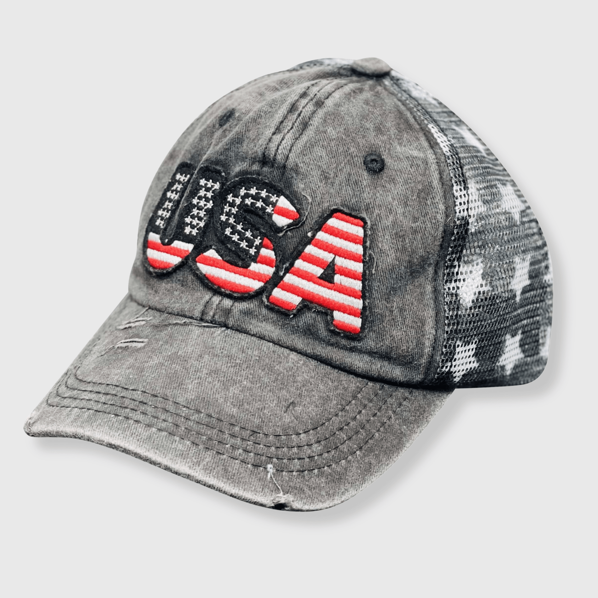 ILTEX Apparel Caps USA Stars Faded Cap