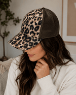 ILTEX Apparel Cheetah Brown Cap