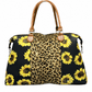 ILTEX Apparel Cheetah Sunflower Weekender Bag