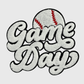 ILTEX Apparel Chenille Patches Baseball CP1210 - Game Day Football Chenille Patch