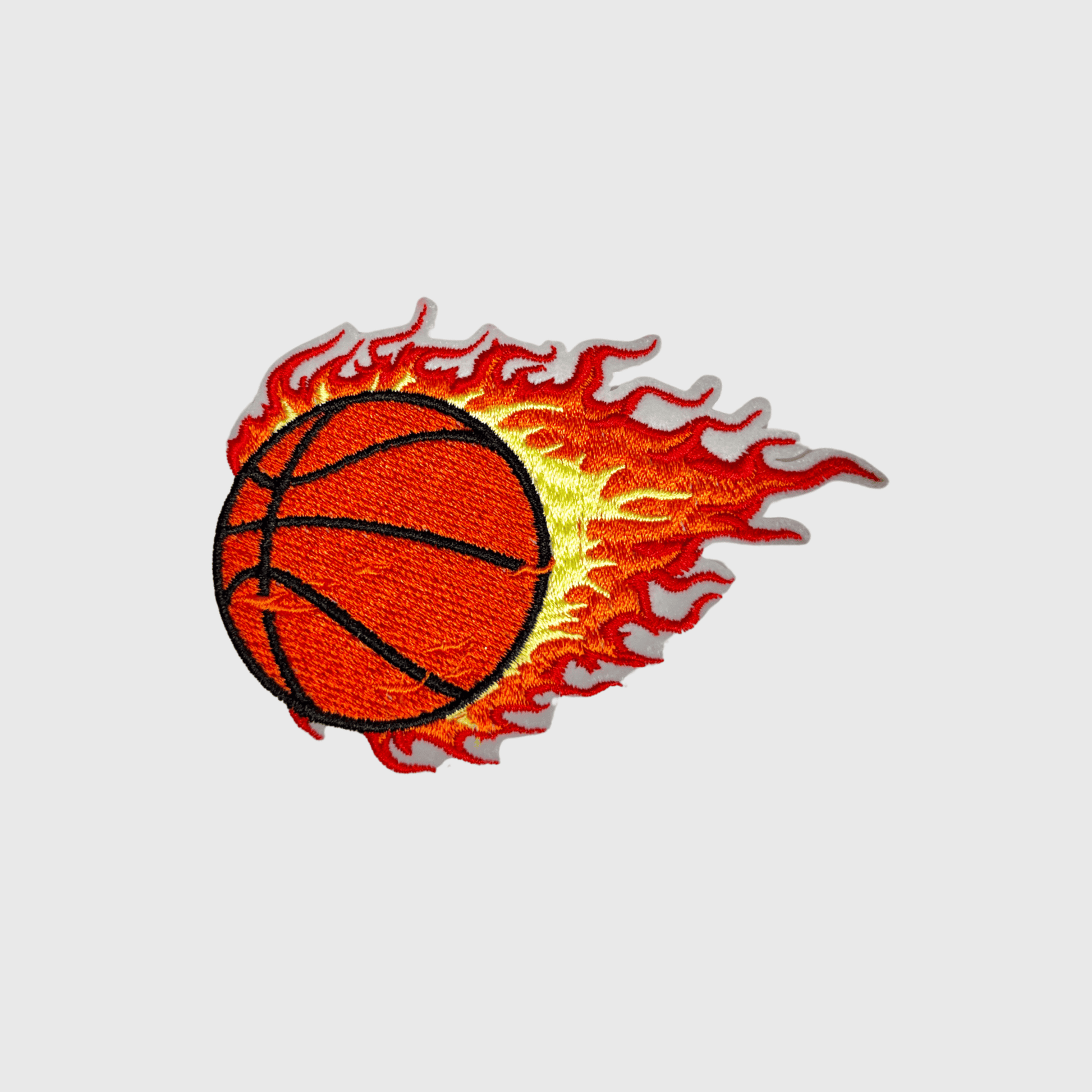 ILTEX Apparel Chenille Patches BasketBall CP1248 - Fireball Sports Hat Patches