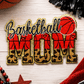 ILTEX Apparel Chenille Patches Basketball Mom CP1241 - Glitter Leopard Sports Mom Chenille Patch Collection