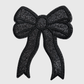 ILTEX Apparel Chenille Patches Black CP1245 - Glittery Bows 2.0
