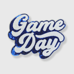 ILTEX Apparel Chenille Patches Blue CP1118 - Game Day