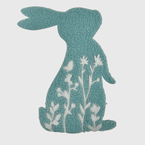 ILTEX Apparel Chenille Patches Blue CP1206 - Pastel Easter Bunny Patch