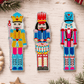 ILTEX Apparel Chenille Patches Bundle - 3 pack CP1130 - Nutcracker Figures