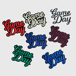 ILTEX Apparel Chenille Patches CP1053 - Game Day Chenille Patches (Small)