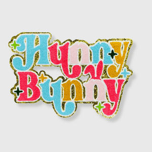 ILTEX Apparel Chenille Patches CP1057 - Hunny Bunny Multi Chenille Patch