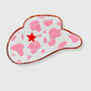 ILTEX Apparel Chenille Patches CP1063 -Pink Cowboy Hat Chenille Patch