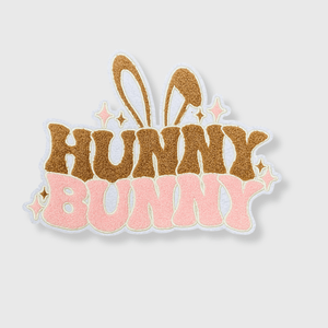 ILTEX Apparel Chenille Patches CP1070 - Hunny Bunny Chenille Patch
