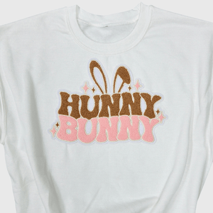 ILTEX Apparel Chenille Patches CP1070 - Hunny Bunny Chenille Patch