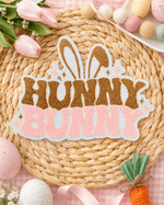 ILTEX Apparel Chenille Patches CP1070 - Hunny Bunny Chenille Patch