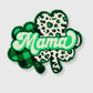 ILTEX Apparel Chenille Patches CP1086 -  St. Patrick Mama Clover Chenille Patch