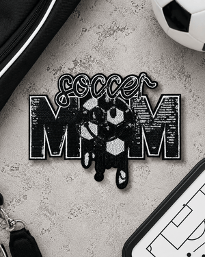 ILTEX Apparel Chenille Patches CP1119 - Soccer Mom