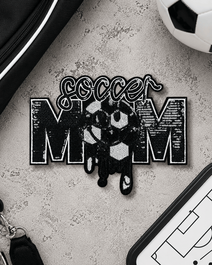 ILTEX Apparel Chenille Patches CP1119 - Soccer Mom