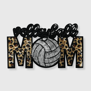 ILTEX Apparel Chenille Patches CP1120 - Volleyball Mom