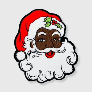 ILTEX Apparel Chenille Patches CP1121 - Santa Black