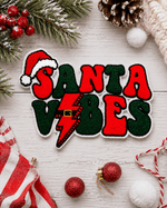 ILTEX Apparel Chenille Patches CP1123 - Santa Vibes